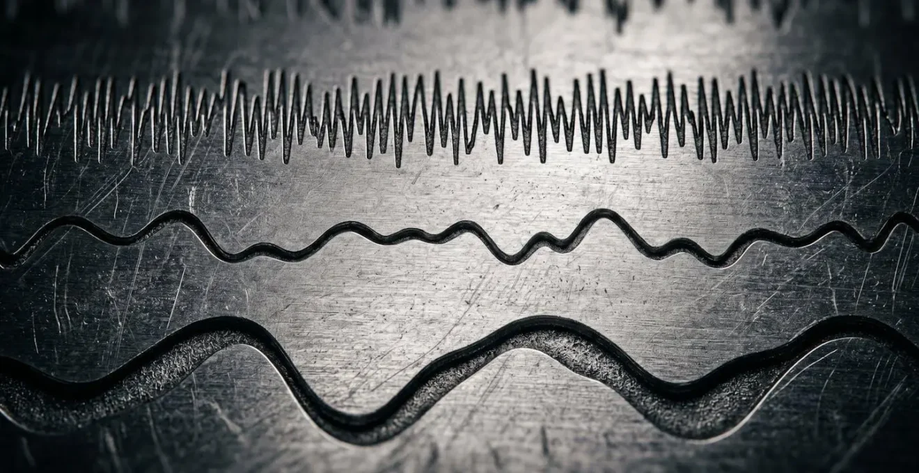 Représentation visuelle des différentes fréquences sonores pour la thérapie des acouphènes
